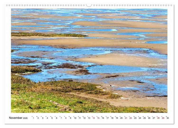 Produktbild: Wir fahren nach Borkum (Wandkalender 2026 DIN A2 quer), CALVENDO Monatskalender