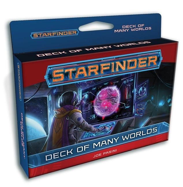 Produktbild: Starfinder Deck of Many Worlds