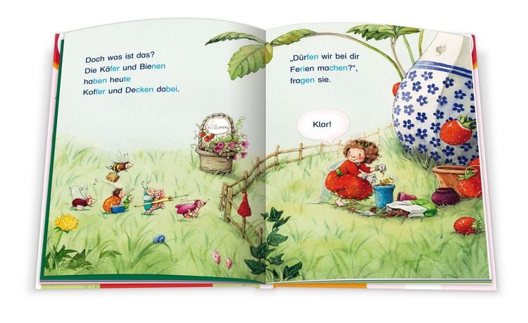 Produktbild: Erdbeerinchen Erdbeerfee. Im Erdbeergarten ist was los