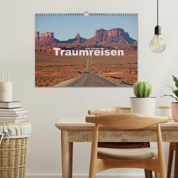 Produktbild: Traumreisen (Wandkalender 2026 DIN A3 quer), CALVENDO Monatskalender