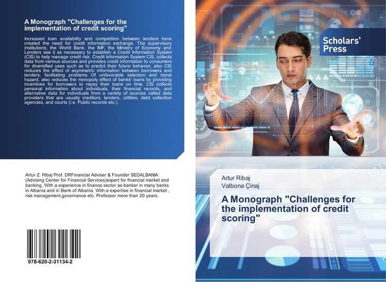 Produktbild: A Monograph "Challenges for the implementation of credit scoring"