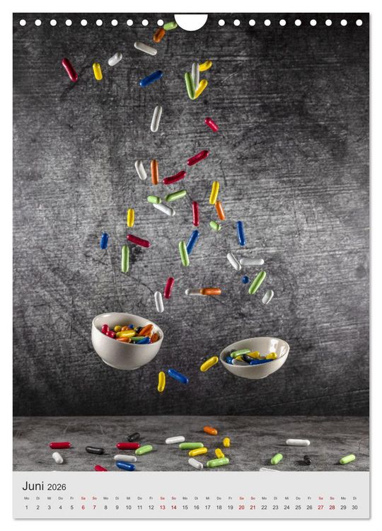Produktbild: Schwerelose Momente (Wandkalender 2026 DIN A4 hoch), CALVENDO Monatskalender