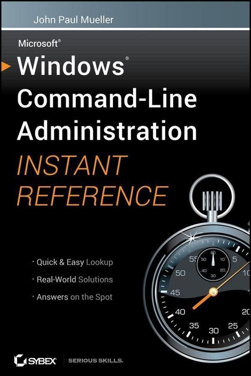 Produktbild: Windows Command Line Administration Instant Reference