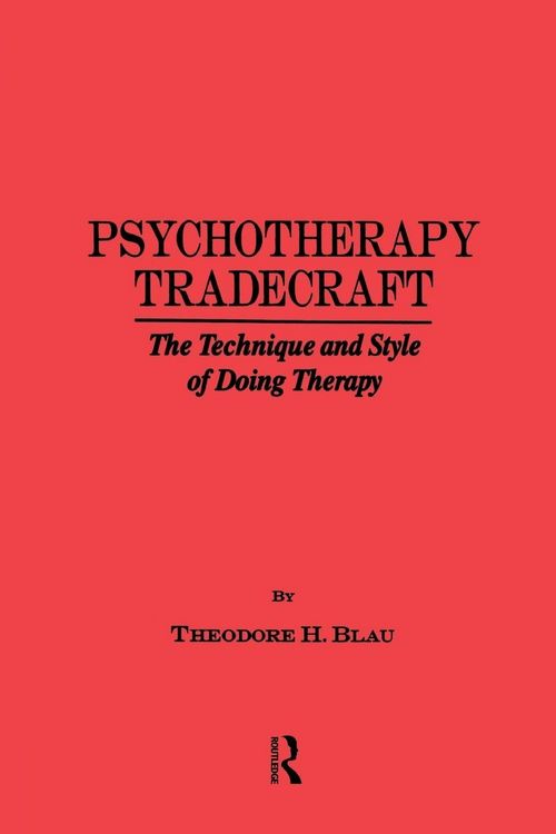Produktbild: Psychotherapy Tradecraft