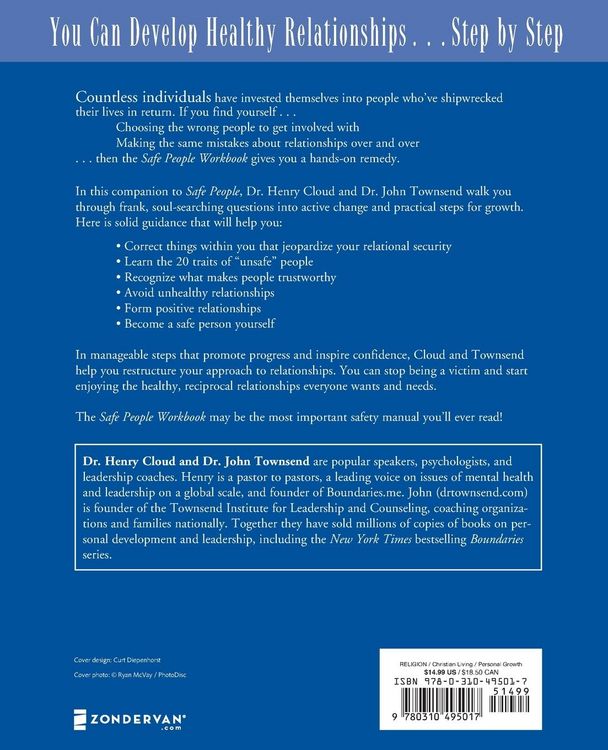 Produktbild: The Safe People Workbook