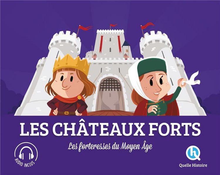 Produktbild: Les ch&acirc;teaux forts : les forteresses du Moyen Age