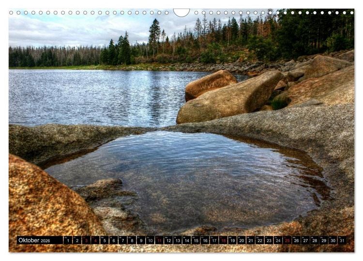 Produktbild: Verzauberter Harz (Wandkalender 2026 DIN A3 quer), CALVENDO Monatskalender