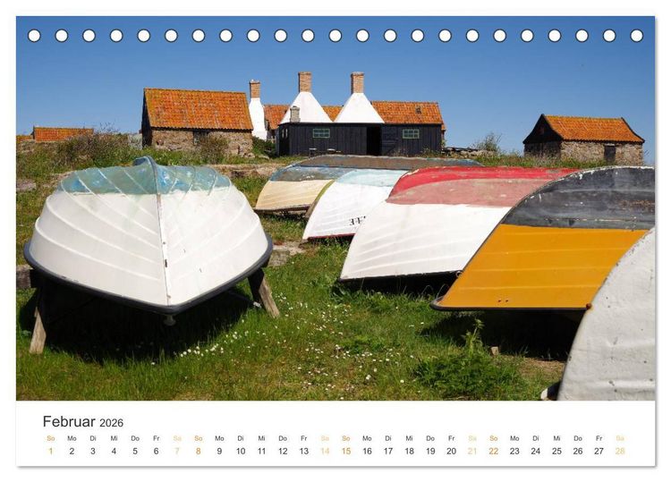 Produktbild: Bornholm Pur (Tischkalender 2026 DIN A5 quer), CALVENDO Monatskalender