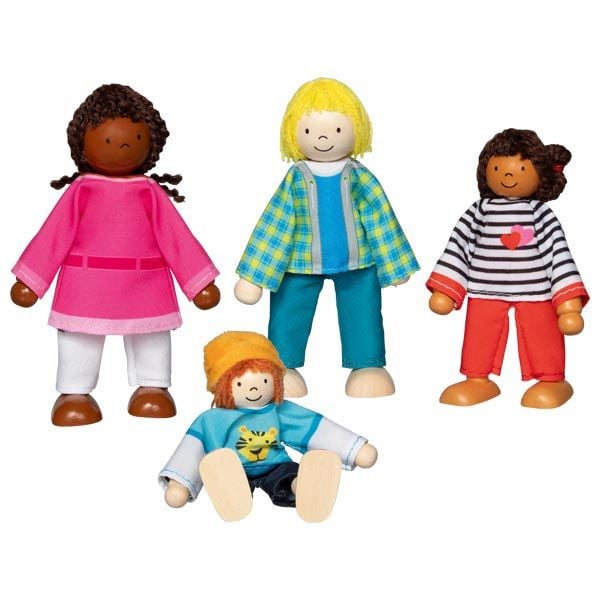Produktbild: Biegepuppen Interkulturelle Familie