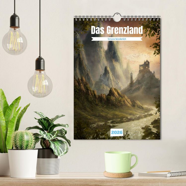 Produktbild: Das Grenzland (Wandkalender 2026 DIN A4 hoch), CALVENDO Monatskalender