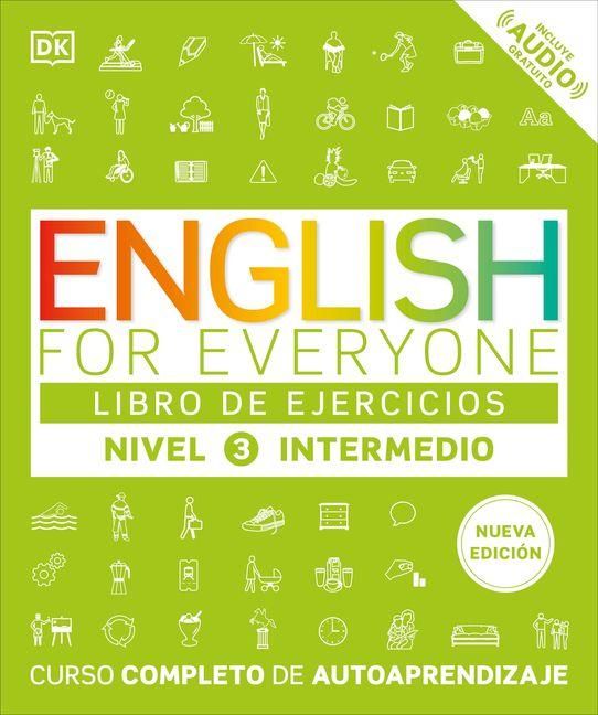 Produktbild: English for Everyone Nivel 3 Intermedio: Libro de Ejercicios