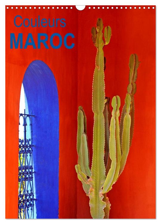 Produktbild: Couleurs MAROC (Calendrier mural 2026 DIN A3 horizontal), CALVENDO calendrier mensuel