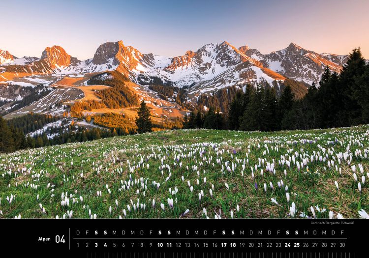 Produktbild: Alpen Premiumkalender 2027