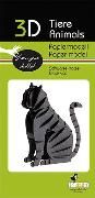 Produktbild: 3D-Modell, Katze, schwarz
