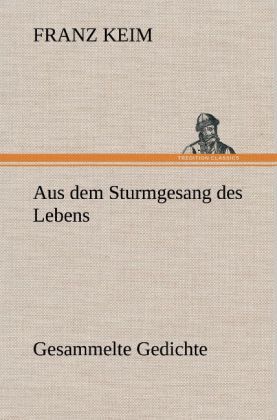 Produktbild: Aus dem Sturmgesang des Lebens