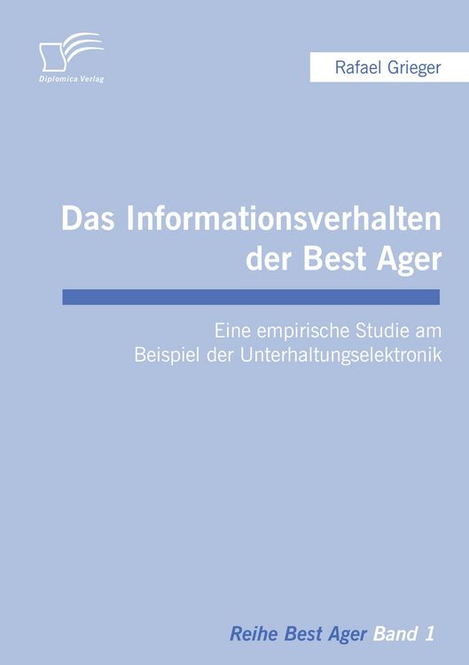 Produktbild: Das Informationsverhalten der Best Ager