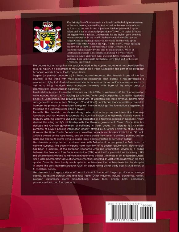 Produktbild: Liechtenstein Insolvency (Bankruptcy) Laws and Regulations Handbook - Strategic Information and Basic Laws