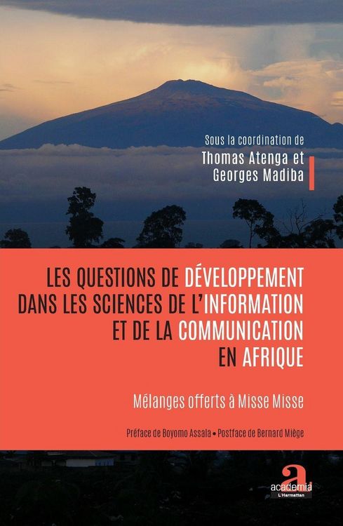 Produktbild: Les questions de d&eacute;veloppement dans les sciences de l'information et de la communication en Afrique