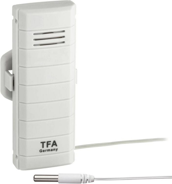 Produktbild: TFA Dostmann Kat.Nr. 30.3301.02 "Weather Hub" Temperatursender mit wasserdichtem Kabel Funk-Thermometer Kat.Nr. 30.3301.02