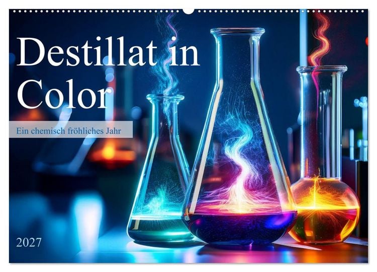 Produktbild: Destillat in Color (Wandkalender 2027 DIN A2 quer), CALVENDO Monatskalender