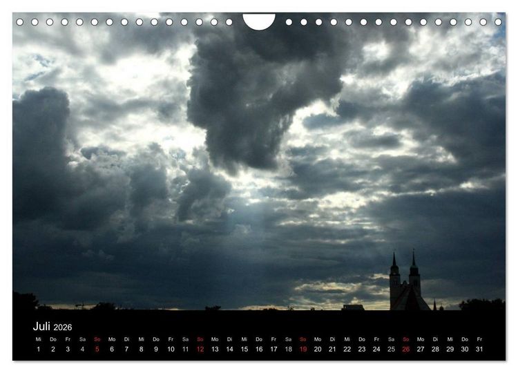 Produktbild: Wolken (Wandkalender 2026 DIN A4 quer), CALVENDO Monatskalender