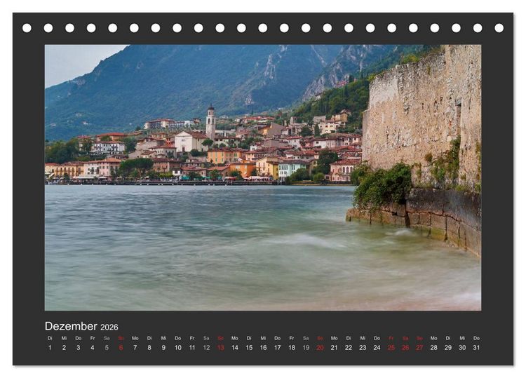 Produktbild: Limone sul Garda - Bella Italia (Tischkalender 2026 DIN A5 quer), CALVENDO Monatskalender