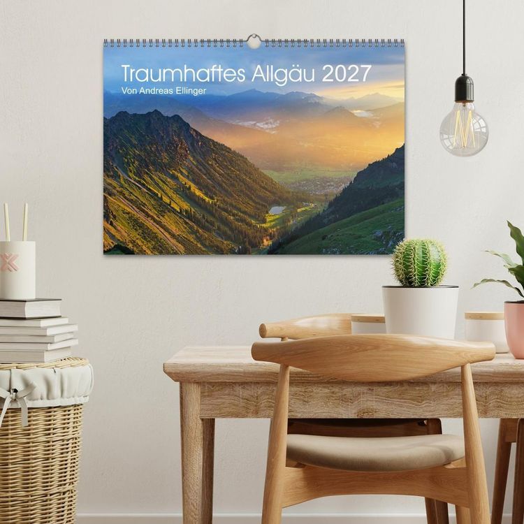 Produktbild: Traumhaftes Allg&auml;u (Wandkalender 2027 DIN A3 quer), CALVENDO Monatskalender