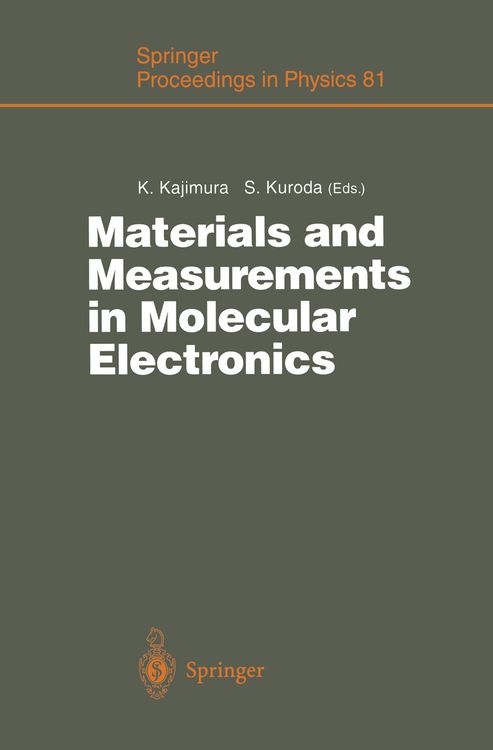 Produktbild: Materials and Measurements in Molecular Electronics