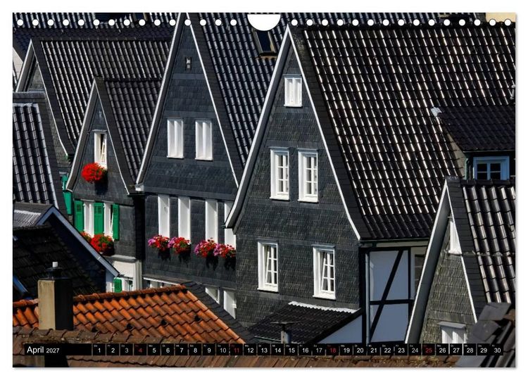 Produktbild: Solinger Bilderbogen 2027 (Wandkalender 2027 DIN A4 quer), CALVENDO Monatskalender