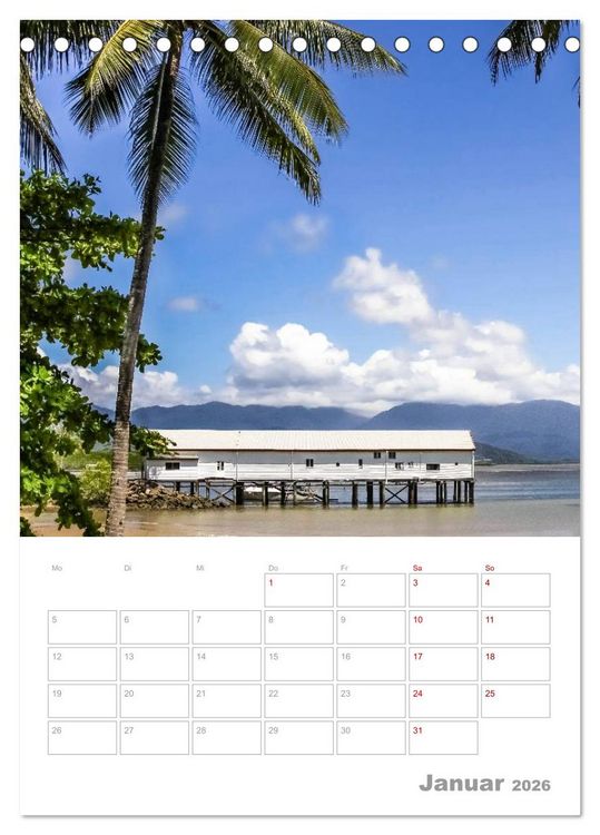 Produktbild: g'day Australien 2026 (Tischkalender 2026 DIN A5 hoch), CALVENDO Monatskalender