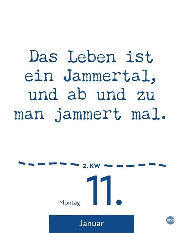 Produktbild: Dumme Spr&uuml;che f&uuml;r jeden Anlass Tagesabrei&szlig;kalender 2027