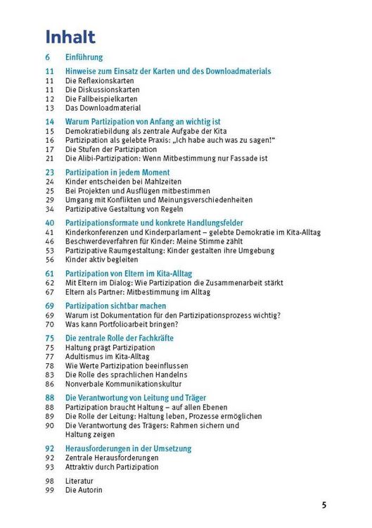 Produktbild: Kinderschutz: Partizipation gestalten und Demokratie lernen in der Kita
