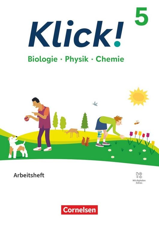 Produktbild: Klick! - F&auml;cher&uuml;bergreifendes Lehrwerk f&uuml;r Lernende mit F&ouml;rderbedarf - Biologie, Physik, Chemie - ab 2024 - 5. Schuljahr