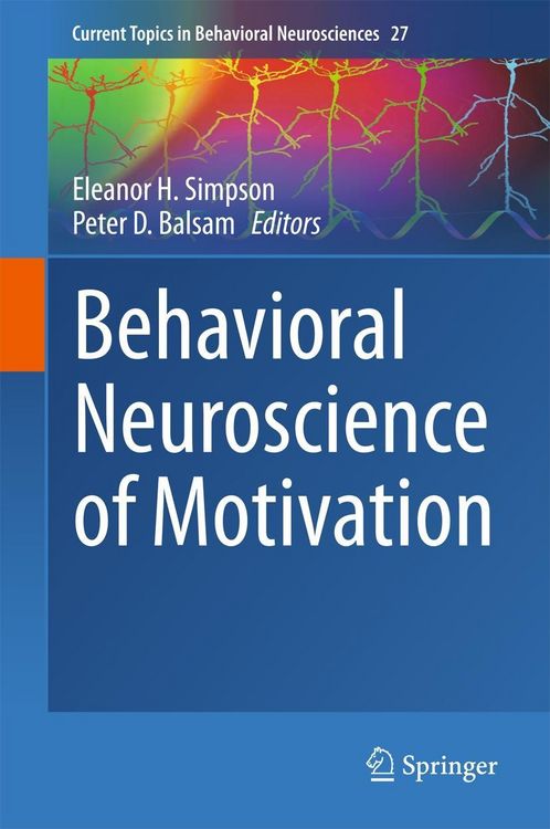 Produktbild: Behavioral Neuroscience of Motivation