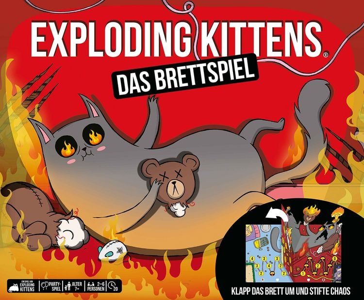 Produktbild: Exploding Kittens:Das Brettspiel