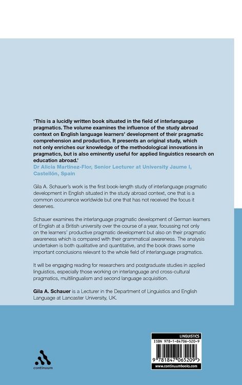 Produktbild: Interlanguage Pragmatic Development