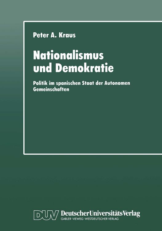 Produktbild: Nationalismus und Demokratie
