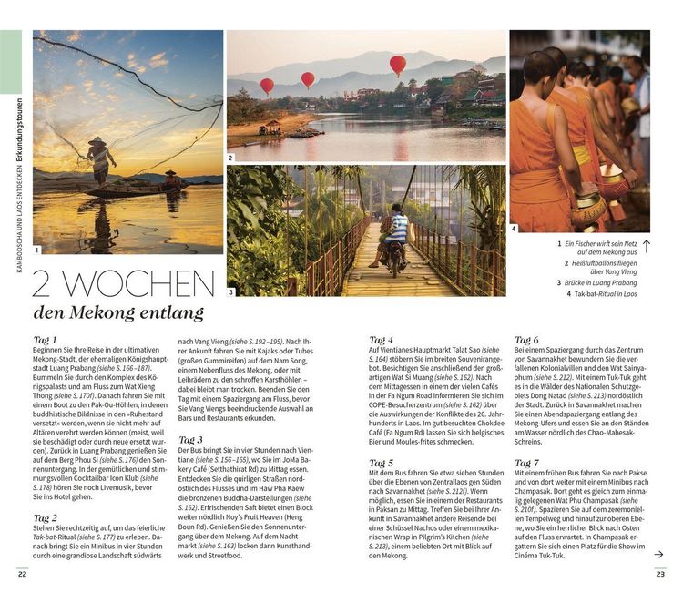 Produktbild: Vis-&agrave;-Vis Reisef&uuml;hrer Kambodscha & Laos