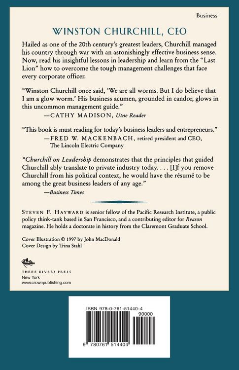 Produktbild: Churchill on Leadership