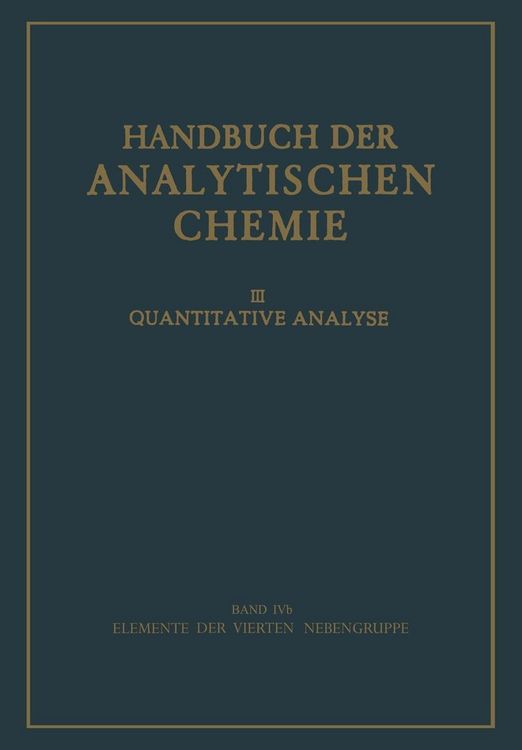 Produktbild: Elemente der Vierten Nebengruppe