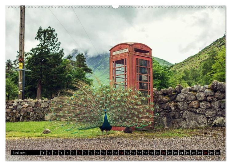 Produktbild: Schottland, Atemberaubender Norden (Wandkalender 2026 DIN A2 quer), CALVENDO Monatskalender