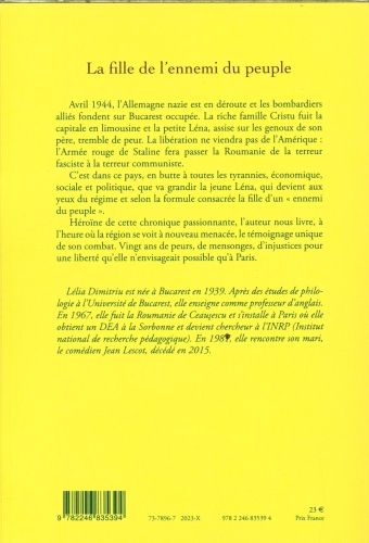 Produktbild: La fille de l'ennemi du peuple