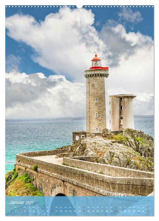 Produktbild: Bonjour Bretagne (hochwertiger Premium Wandkalender 2027 DIN A2 hoch), Kunstdruck in Hochglanz