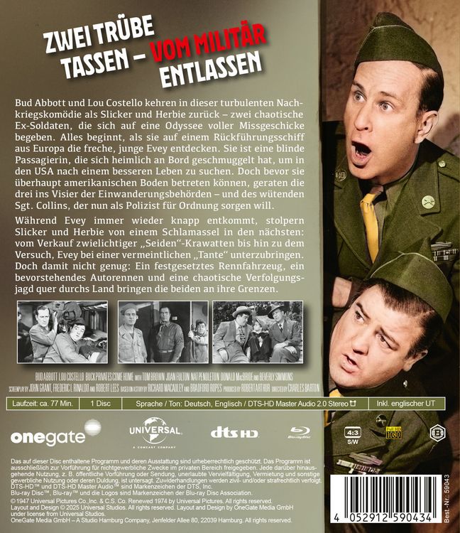 Produktbild: Zwei tr&uuml;be Tassen - Vom Milit&auml;r entlassen