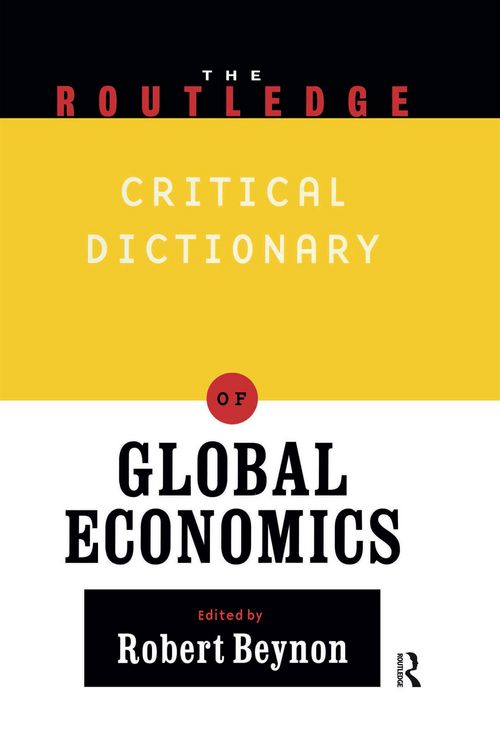 Produktbild: Routledge Companion to Global Economics
