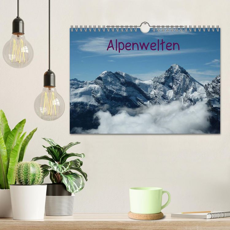 Produktbild: Alpenwelten (Wandkalender 2026 DIN A4 quer), CALVENDO Monatskalender