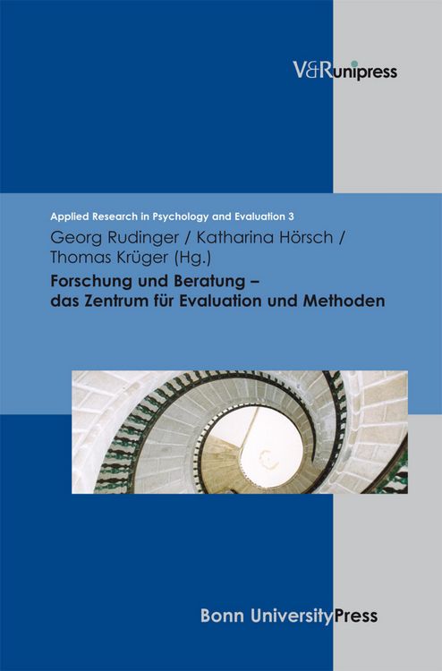 Produktbild: Forschung und Beratung - Das Zentrum f&uuml;r Evaluation und Methoden
