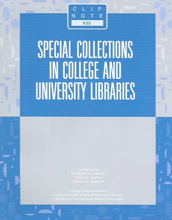 Produktbild: Special Collections in College and University Libraries