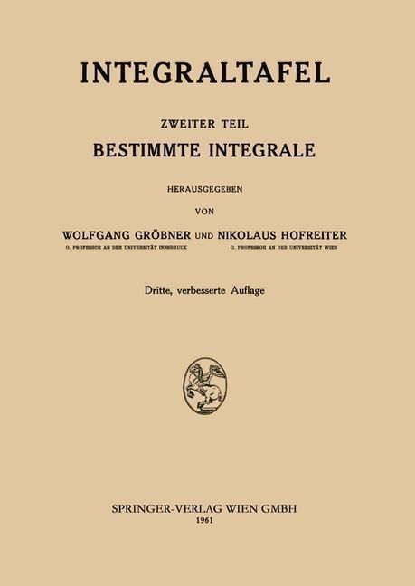 Produktbild: Integraltafel