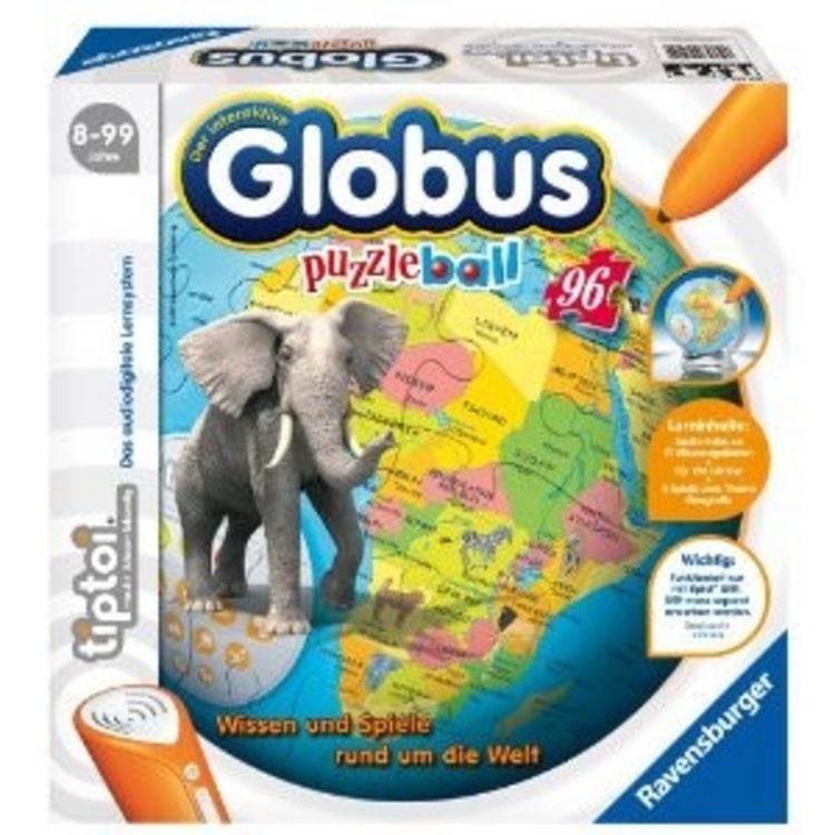 Produktbild: Tiptoi®: Der interaktive Globus von puzzleball®